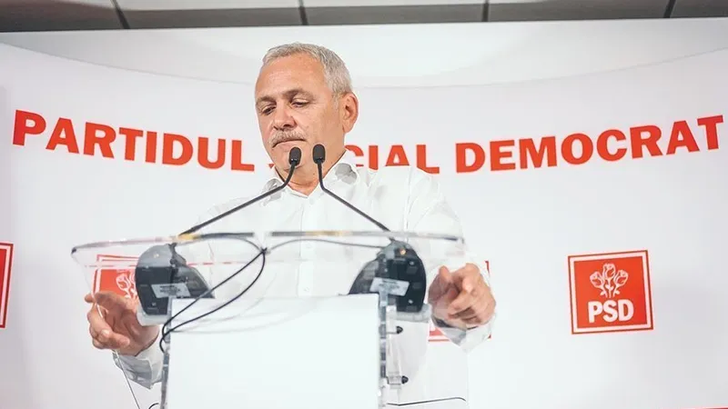 Liviu Dragnea, în  seara alegerilor europarlamentare din acest an