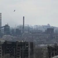 Combinatul Azovstal din Mariupol/ FOTO: Profimedia