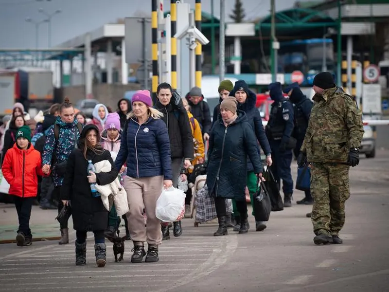 Sute de mii de refugiația din Ucraina, înregistrați în Germania / Foto: euobserver.com