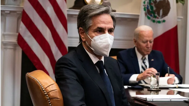 Preşedintele SUA şi secretarul de stat american participă virtual la Summitul Formatului Bucureşti. / Foto: bbc.com