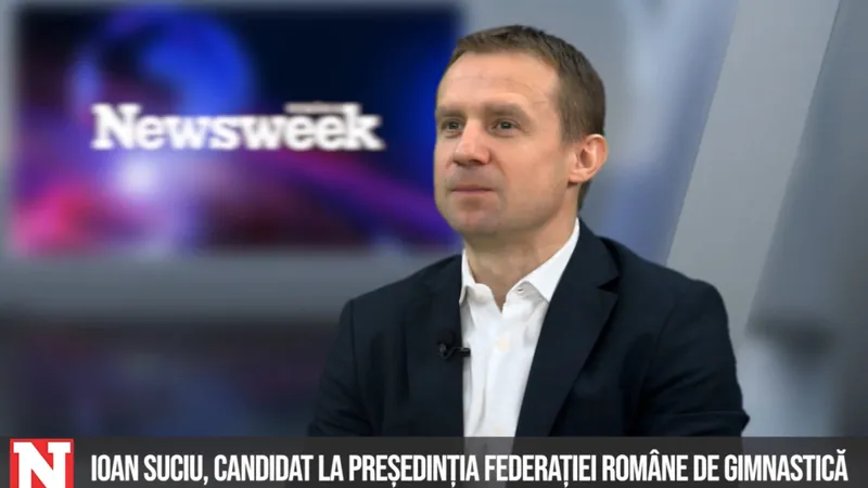 Ioan Suciu, candidat la funcția de președinte al Federației Române de Gimnastică Foto: NWR