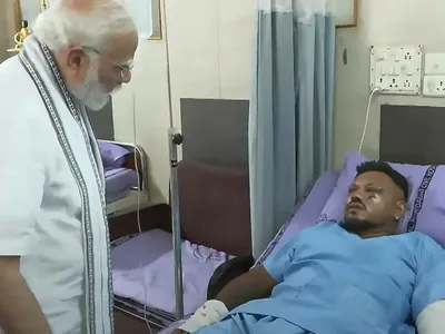 Ce spune singurul supraviețuitor din accidentul aviatic din India despre cum s-a salvat? Mi-am dat.. - Foto: AFP