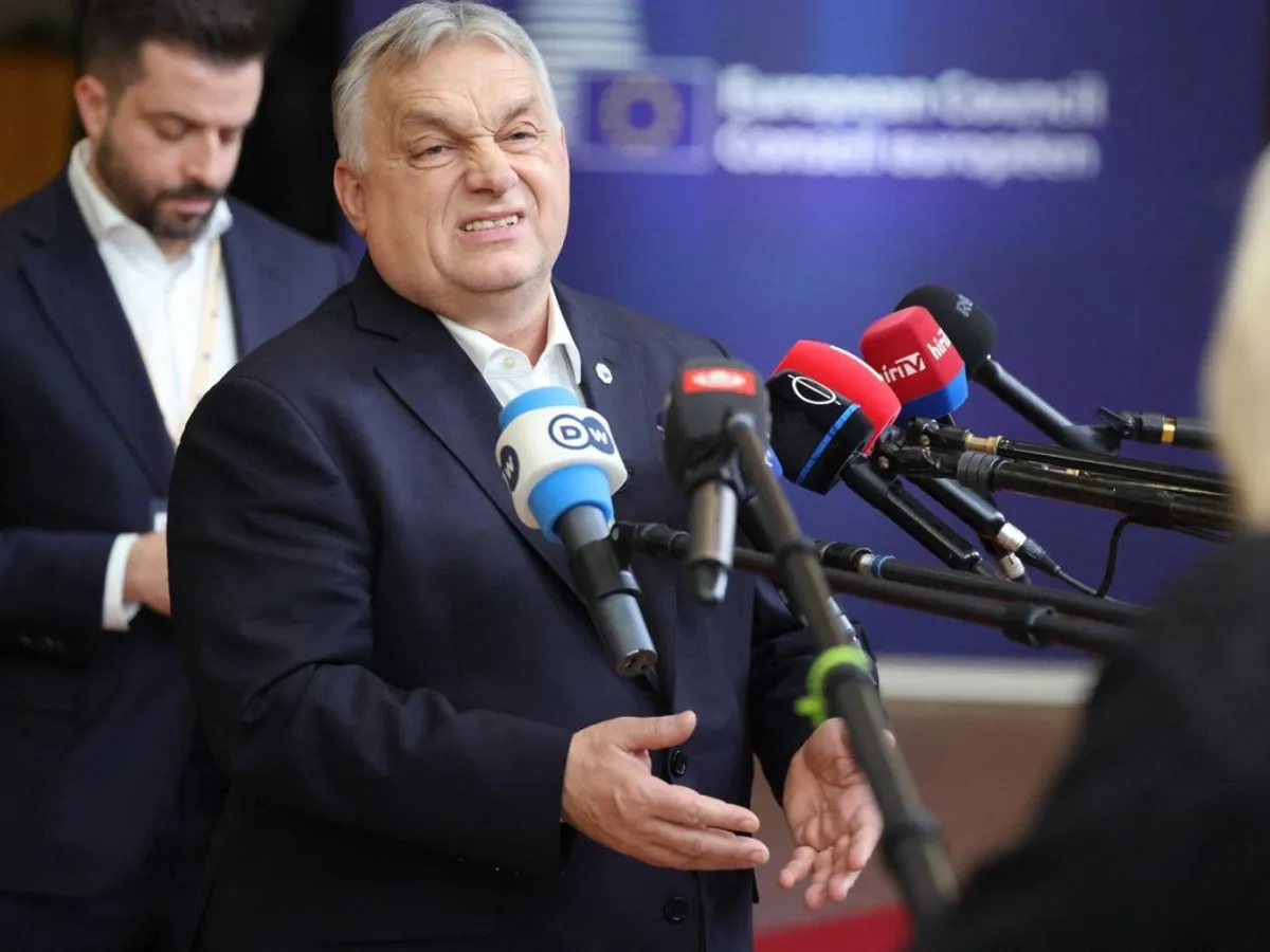 Premierul Viktor Orban, fratele cu 14 ani mai mare al omului de afaceri Aron Orban - Foto: Profimedia Images