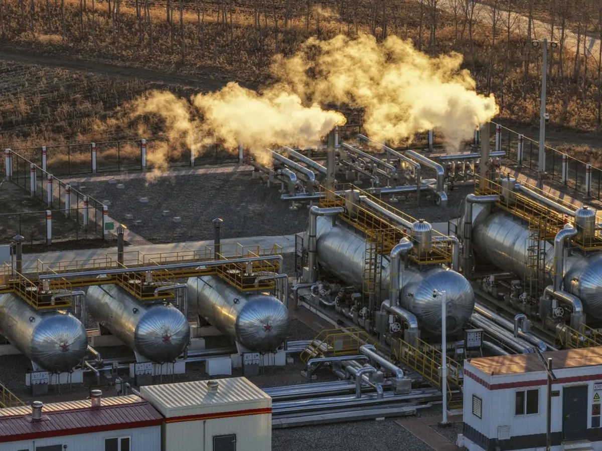 Câmpul Petrolier Daqing, în nord-vestul Chinei, în Provincia Heilongjiang - Foto: Profimedia Images (imagine cu caracter ilustrativ)