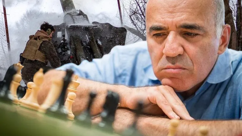 Cum ar putea Kievul învinge Rusia în două săptămâni. Strategia victoriei a șahistului Garry Kasparov - Foto: Profimedia images