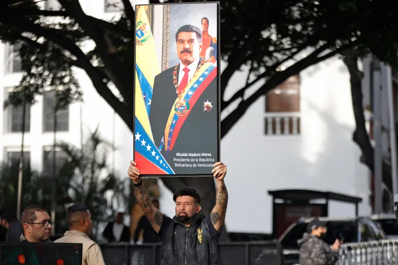 Protest pro-Maduro - Foto: Profimedia Images