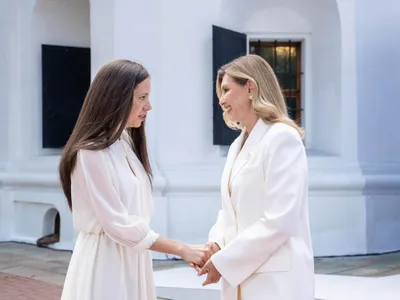 Mirabela Grădinaru și Olena Zelenska - Foto: Facebook