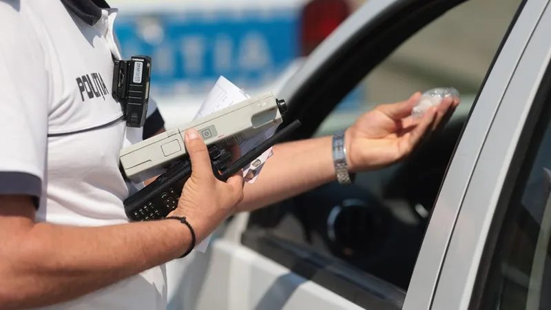 Ce se întâmplă cu polițistul care își anunța prietenii unde sunt amplasate radarele și filtrele - imagine cu caracter ilustrativ Foto: INQUAM Photos/George Călin