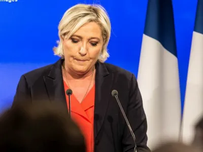 Marine Le Pen este monitorizată cu o brațară pentru detunare de fonduri dar vrea să candideze foto: Profimedia images (fotografie cu caracter ilsutrativ)