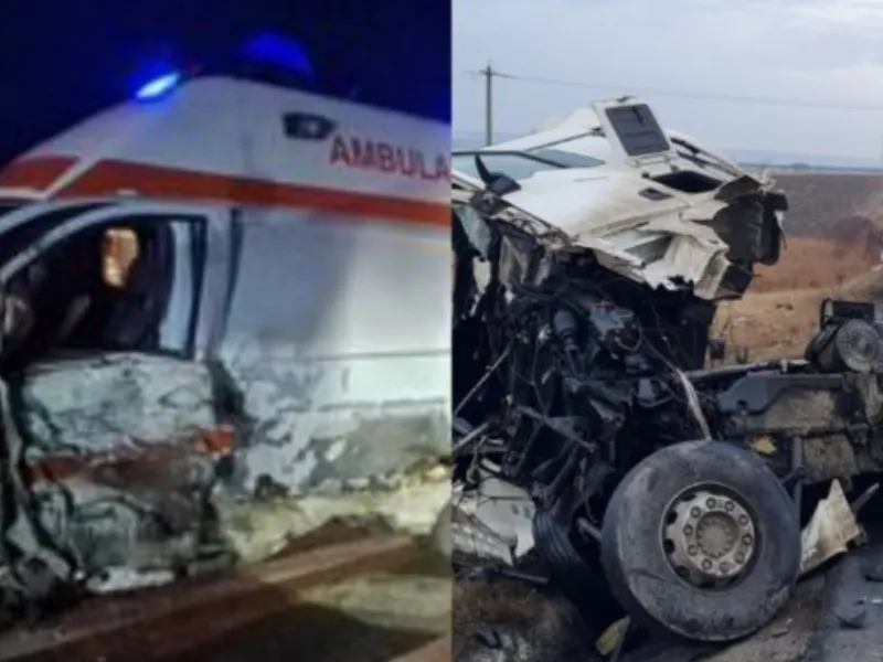 Accidentul rutier de la Bălțați, județul Iași. Sursa: ziaruldeiasi.ro