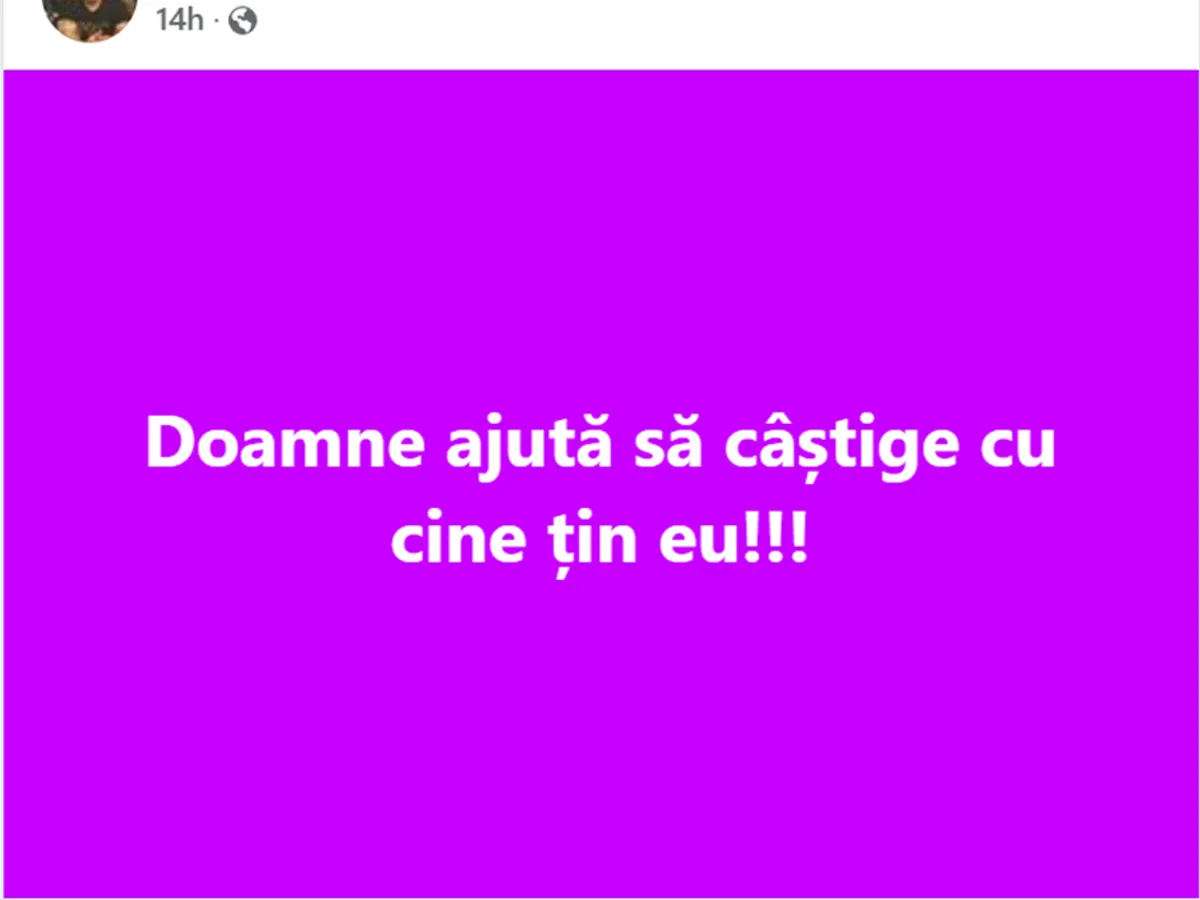 Interlopul Mircea Nebunu, fericit că a câștigat Călin Georgescu Foto: Facebook