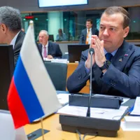 Dimitri Medvedev: Occidentul se apropie de un "război mondial" după prăbușirea rachetei în Polonia - FOTO: Profimedia