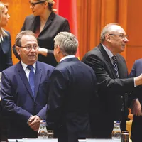 PENSIONARUL ȘEF AL CCR Judecătorii constituționali au primit imunitate și pensii speciale și acum îi apără pe toți cei care beneficiază de aceste privilegii - Foto: INQUAM PHOTOS / George Calin