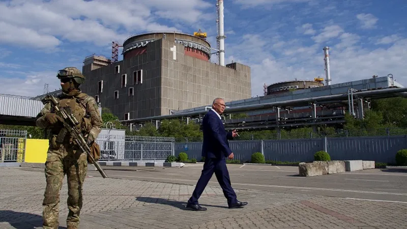 Centrala nucleară din Zaporijia/ Foto: Profimedia