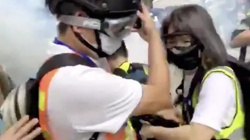Protestele au fost reluate la Hong Kong/FOTO: Twitter