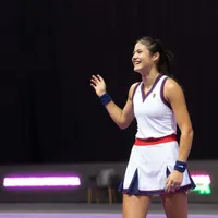 Emma Răducanu, în sferturile Transylvania Open, după ce a învins-o pe Ana Bogdan. / Foto: Transylvania Open, Facebook