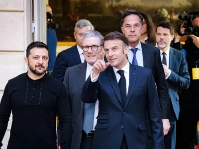 Macron și Starmer, desemnați să reprezinte Europa la discuțiile de pace între Ucraina și Rusia - Foto: Profimedia images