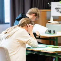 Elevi în timpul unui examen, imagine cu caracter ilustrativ - Foto: Arhivă