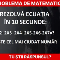 Problemă de matematică Foto: Newsweek