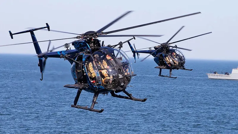 Elicoptere folosite de forțele speciale SUA pentru recuperarea pilotul căzut &icirc;n Iran - Foto: US Army