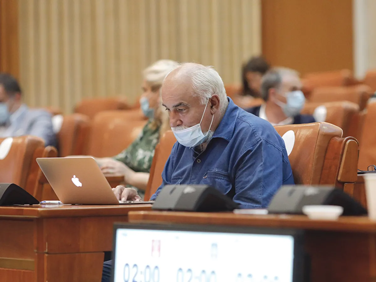 Varujan Vosganian a alimentat opinia publică cu minciuni despre coronavirus - Foto: INQUAM PHOTOS/ George Călin