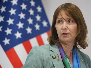 Kathleen Kavalec vorbeşte la evenimentul "Energie pentru generaţia următoare" - Foto: Profimedia Images
