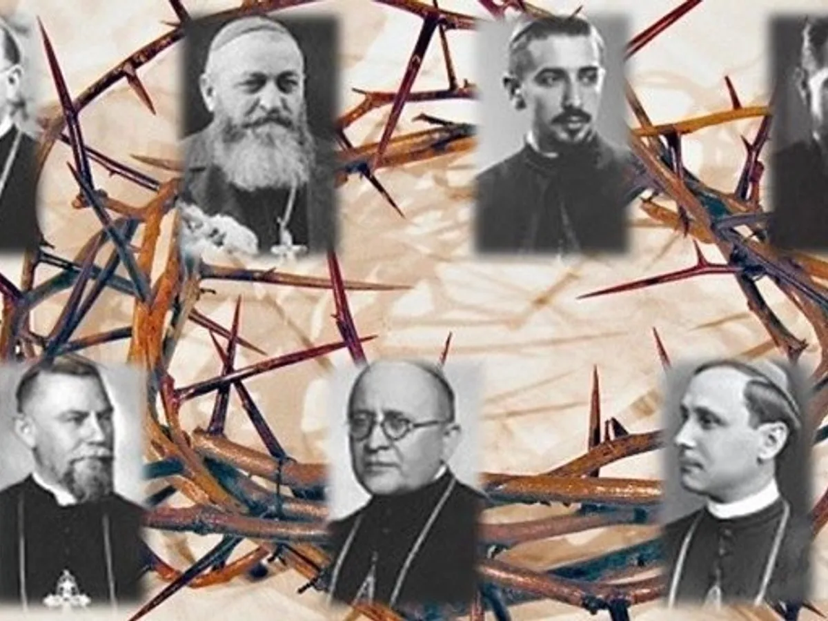 Cei șapte episcopi greco-catolici care vor fi beatificați la Blaj. Foto: Vatican News
