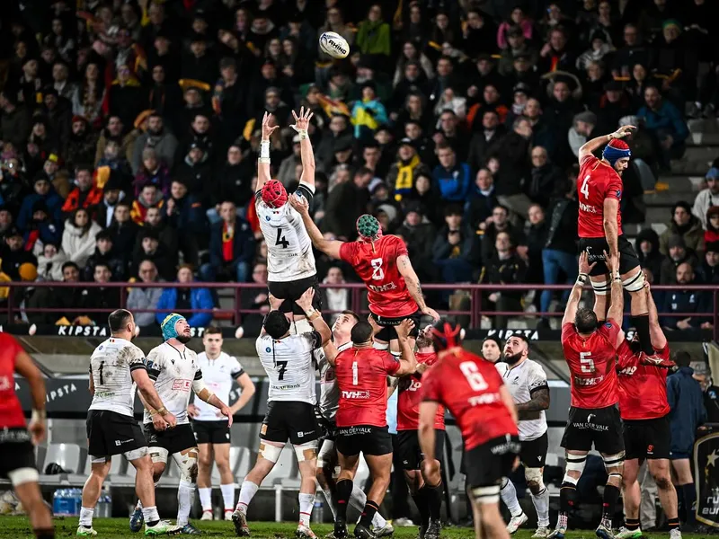 România s-a calificat la Cupa Mondială de Rugby din 2027. „Stejarii” au bătut Belgia cu 31-14 - Foto: Facebook/Rugby Romania