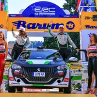 Echipajul românesc Norbert Maior/Francesca Maior, lider în Junior ERC înainte de ultima etapă - Foto: Facebook/Norbert Maior