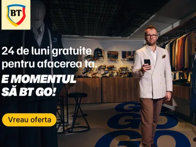 BT lansează o ofertă pentru companiile care-și deschid cont online în perioada septembrie-decembrie 2026 Foto: BT
