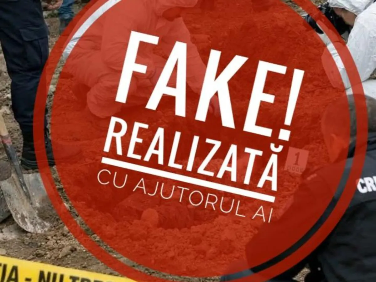 Poliția Română trage un semnal de alarmă: imagine AI falsă, legată de crima din Timiș