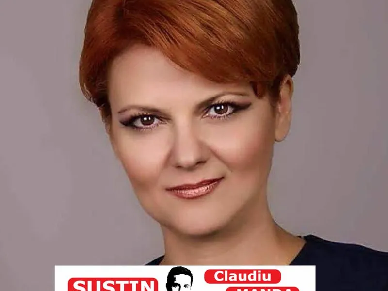 Olguța Vasilescu și-a susținut bărbatul, pe Facebook, la europarlamentare