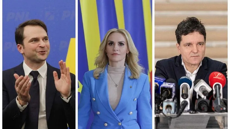 SONDAJ BUCUREȘTI Piedone s-a prăbuși la 20%. Firea a recuperat și e la 7% în urma lui Nicușor Dan - Foto: Colaj