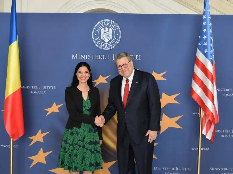 Ana Birchall și William Barr Foto: Facebook