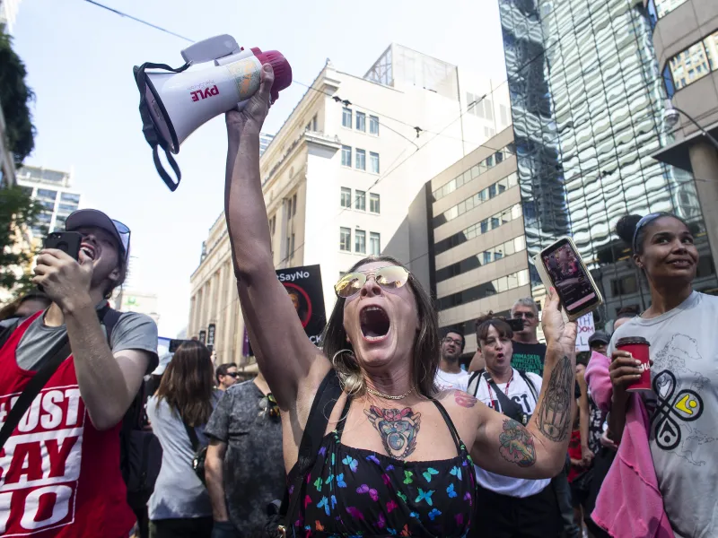 Canada ia în calcul înăsprirea sancţiunilor penale împotriva manifestanţilor anti-vaccinare. / Foto: globalnews.ca