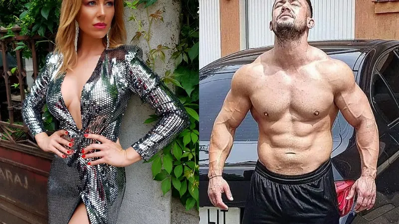 Campiona la culturism Alina Pană se ceartă cu vărul ei, interlopul Costi Litrașu Foto: Facebook
