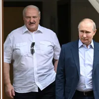 Întâlnire laSoci Putin-Lukașenko-Foto: Profimedia Iimages