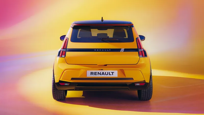 Dacia Spring în pericol? Renault a resuscitat electric legendarul Renault 5. Preț de 25.000 € - Foto: Renault