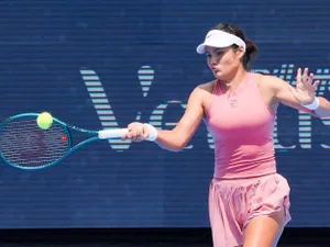 Emma Răducanu la un turneu de tenis - Foto: Profimedia Images