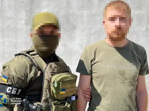Serviciul de Securitate al Ucrainei a prins un spion care lucra pentru Rusia. Se plănuiau sabotaje - FOTO SBU