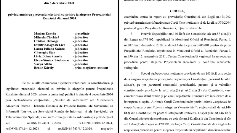 CCR explică anularea alegerilor: vot manipulat prin finanțare ascunsă și promovare agresvă, ilegală: FOTO - Profimedia(imagine cu rol ilustrativ)