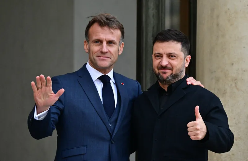 Președintele francez Emmanuel Macron a anunțat licențele de armament acordate Ucrainei - Foto: Profimedia Images (imagine cu rol ilustrativ)
