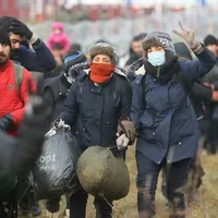 Belarusul nu vrea un conflict la frontiera cu Polonia și vrea să trimită migranții înapoi acasă/FOTO: ft.com