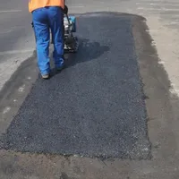 Primăria Capitalei se laudă cu lucrări de „plombare” pe nouă străzi și 57 de indicatoare. / Foto: Primăria Municipiului Bucureşti, Facebook
