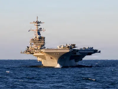 Portavionul USS George H.W. Bush - Foto: Profimedia images