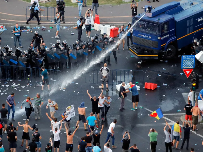 atru ani de la protestele din 10 august - FOTO: Profimedia