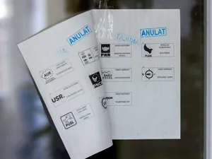 Buletin de vot anulat - Foto: INQUAM PHOTOS/Casian Mitu
