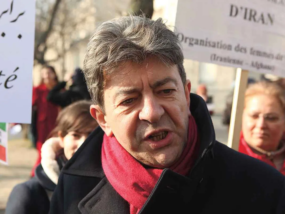 În definitiv, la stânga, Jean-Luc Mélenchon nu este cu nimic deosebit de Le Pen când vine vorba de Rusia - Foto: Profimedia Images