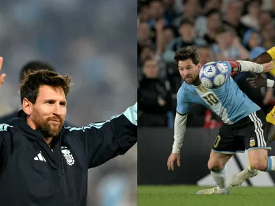 Messi Foot: AFP