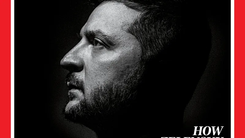 Președintele Zelensky, în Top 100 cei mai influenți oameni în 2022 realizat de revista Time. / Foto: Time, Twitter
